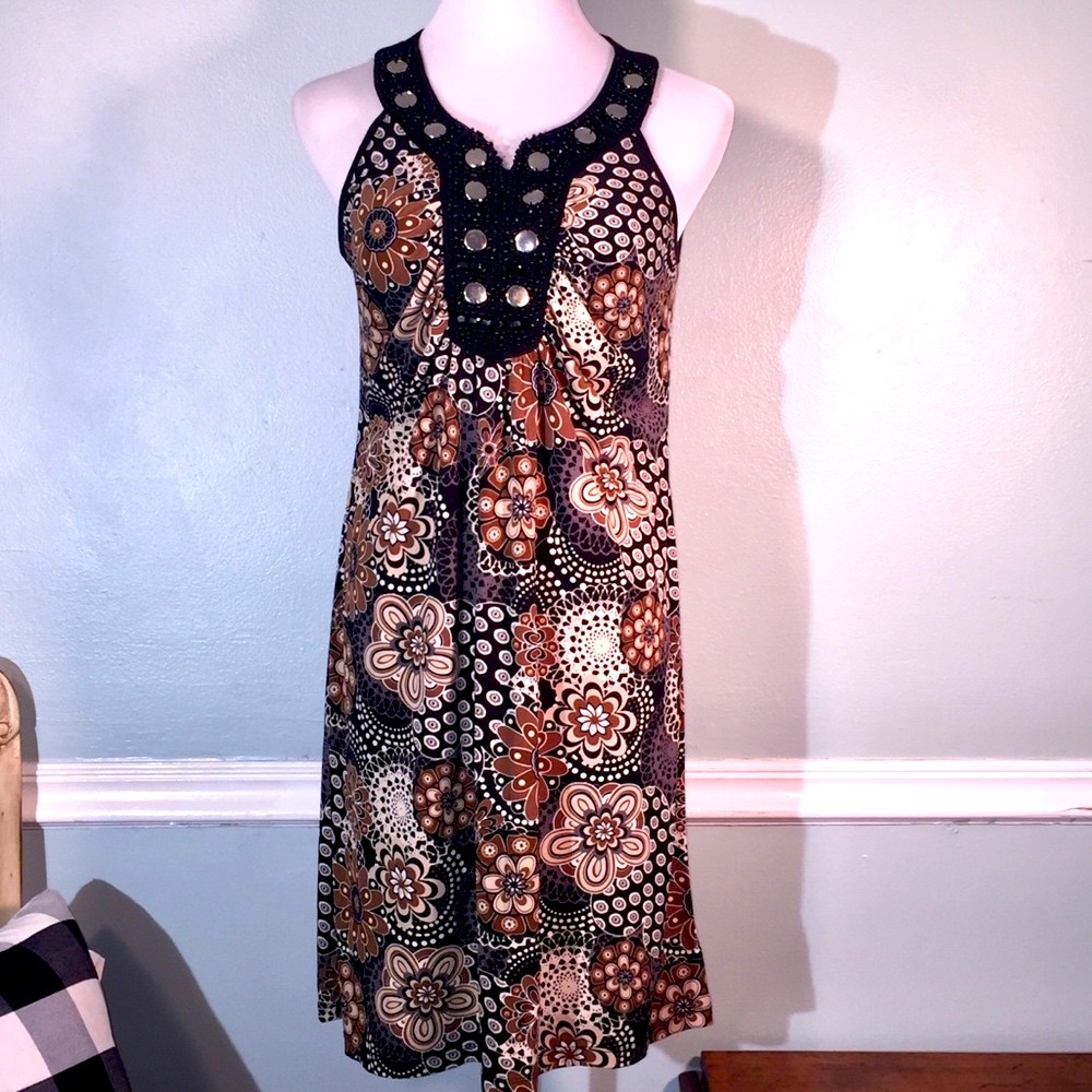 Cocomo Sleeveless Beaded Dress